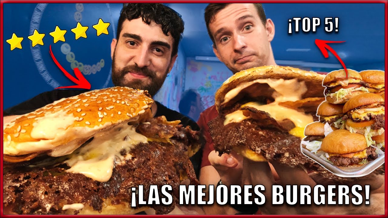 Pruebo las MEJORES SMASHBURGERS de Madrid con Purogocheo. 🍔🔝