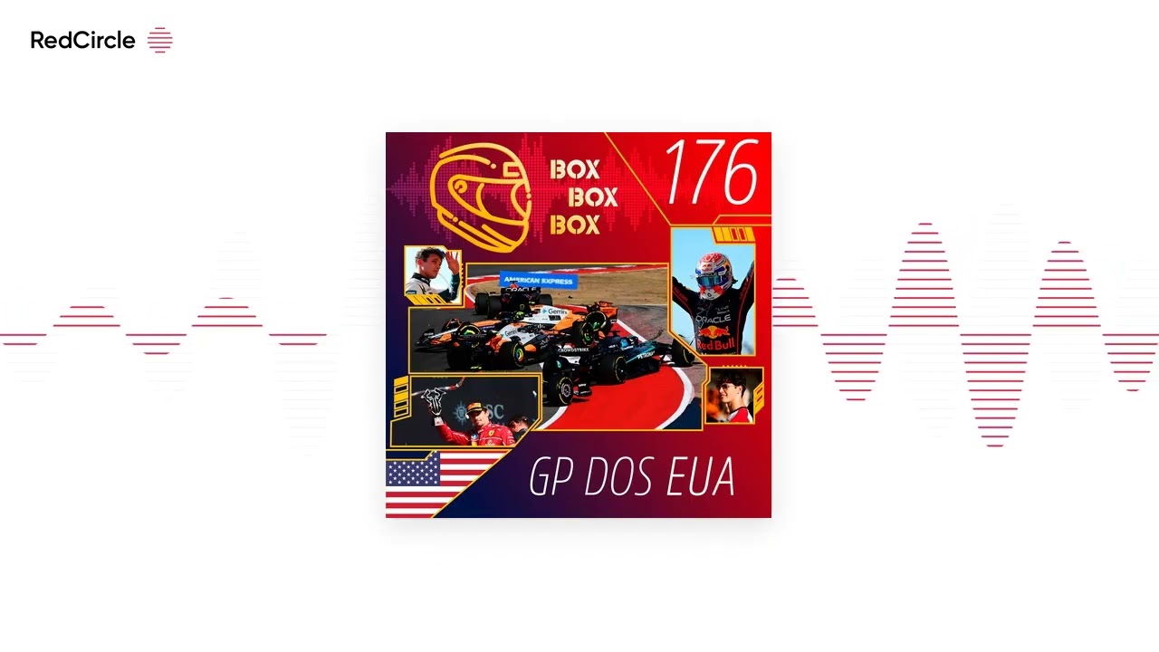 BOX BOX BOX Podcast - #176 - GP dos EUA - Andou na prancha...