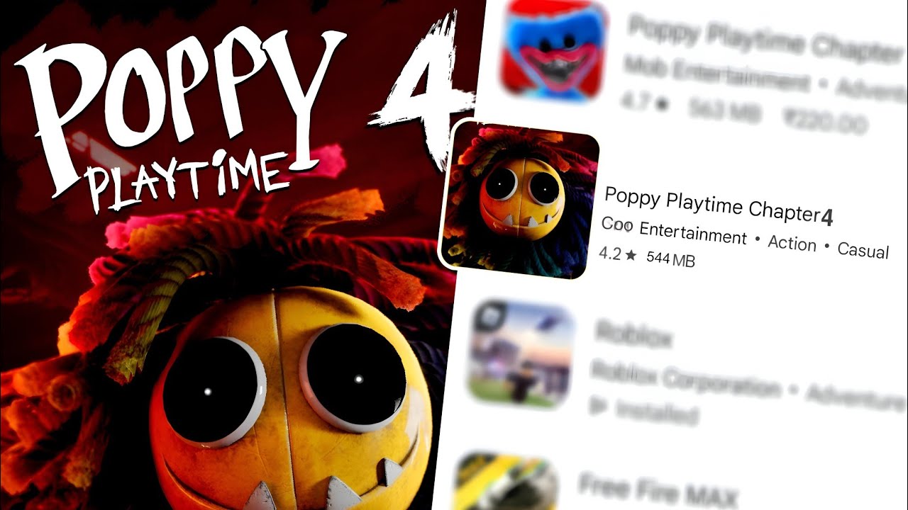 Poppy Playtime Chapter 4 Mobile Fan Made Game's