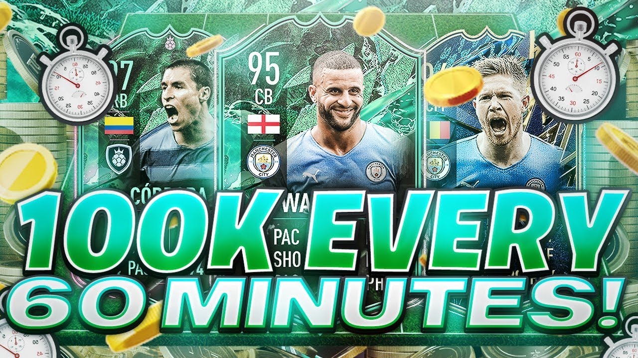 HOW TO MAKE 100K COINS NOW ON FIFA 22 EASIEST WAY TO MAKE COINS ON FIFA 22 BEST TRADING METHODS!