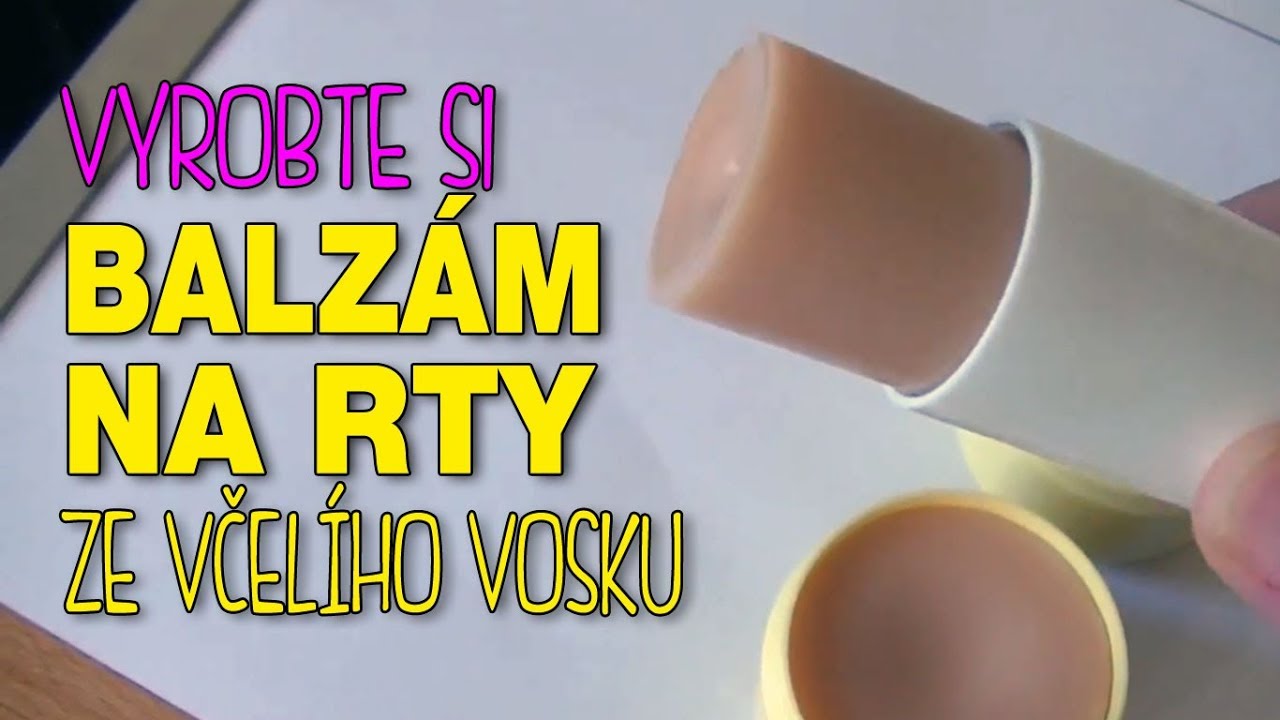 Jak na balzámy ze včelího vosku?