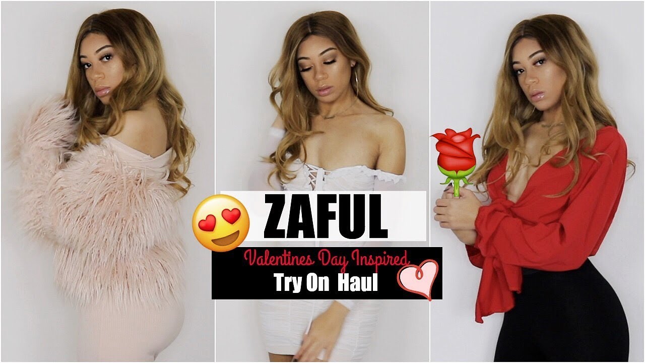 Valentines Day Inspired Try On Haul ft. Zaful