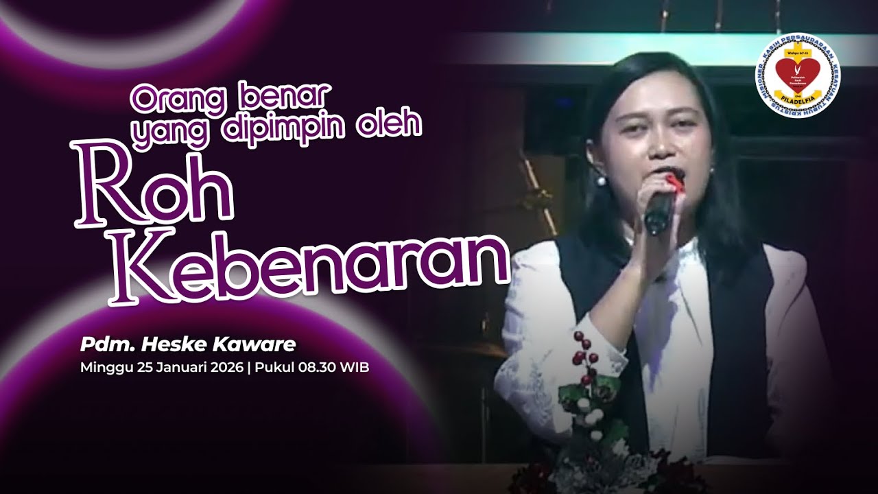 IBADAH RAYA KELUARGA - 25 JANUARI 2026