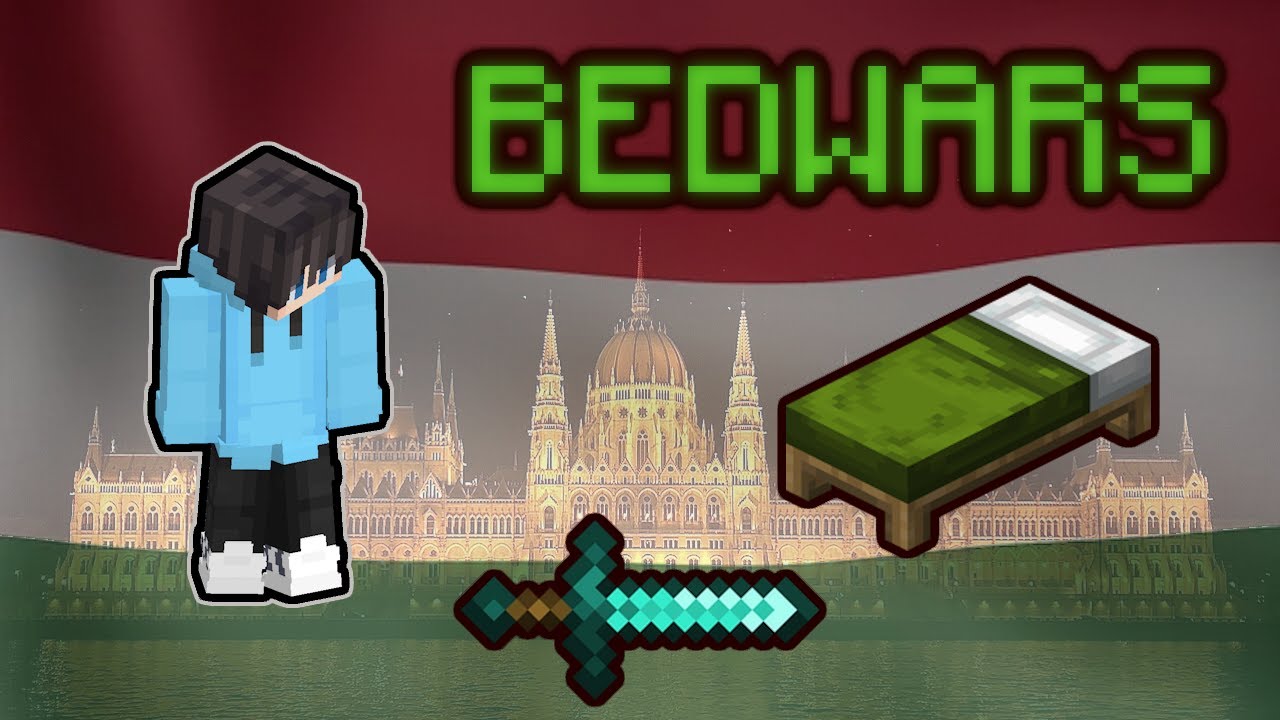 Playing Bedwars with a fellow Hungarian – TamaGameplay75