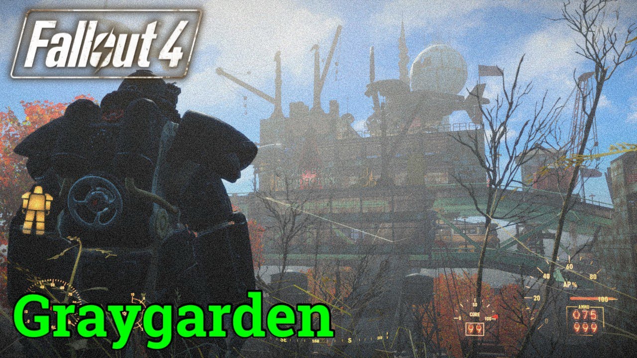 Грейгарден (Fallout 4 PS5) Поселение, здание, анклав, аванпост.
