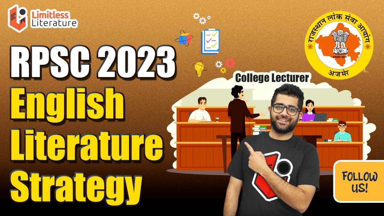 Discover the RPSC 2023 College Lecturer English Literature Winning Strategy!