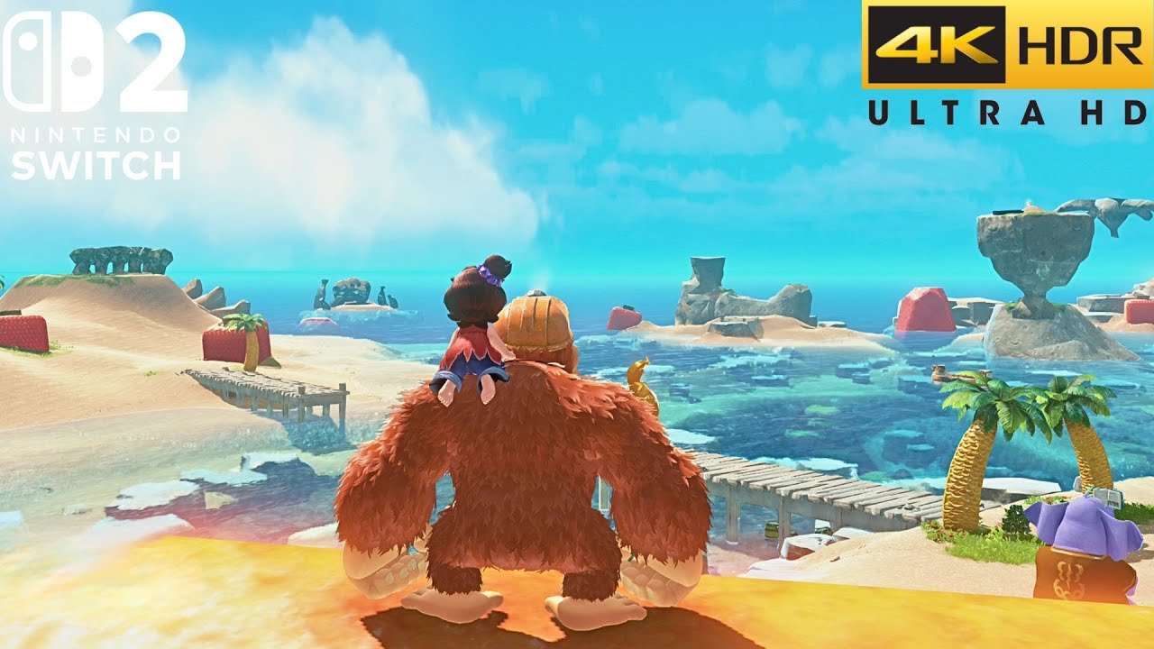 Donkey Kong Bananza (Switch 2) 4K 60FPS HDR Gameplay - (Full Game)