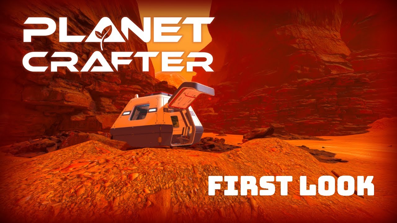 Amazing First Person Planetary Terraformation Game | Planet Crafter First Look