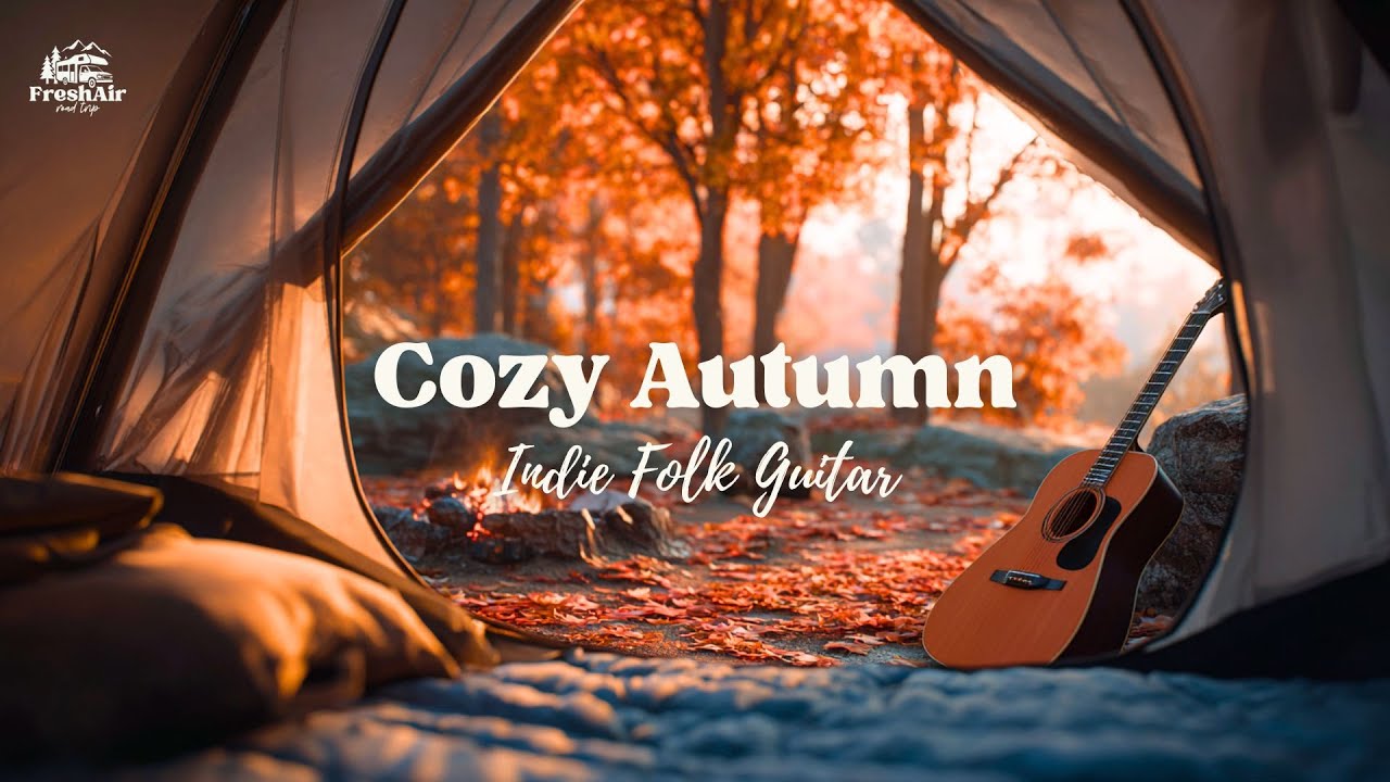 Cozy Autumn Morning 🌾 Soft Indie Folk Guitar for Lazy Days