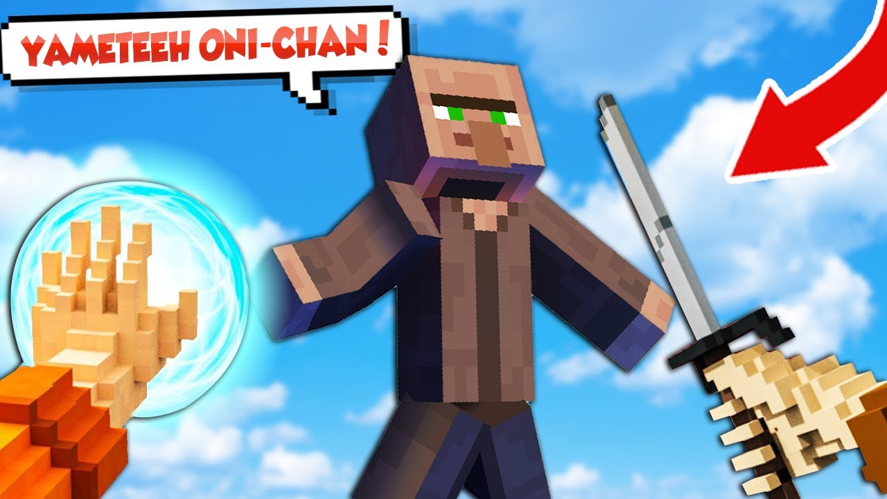MENYIKSA VILLAGER MINECRAFT LAGI SPECIAL SIKSAAN DARI ANIME !!!