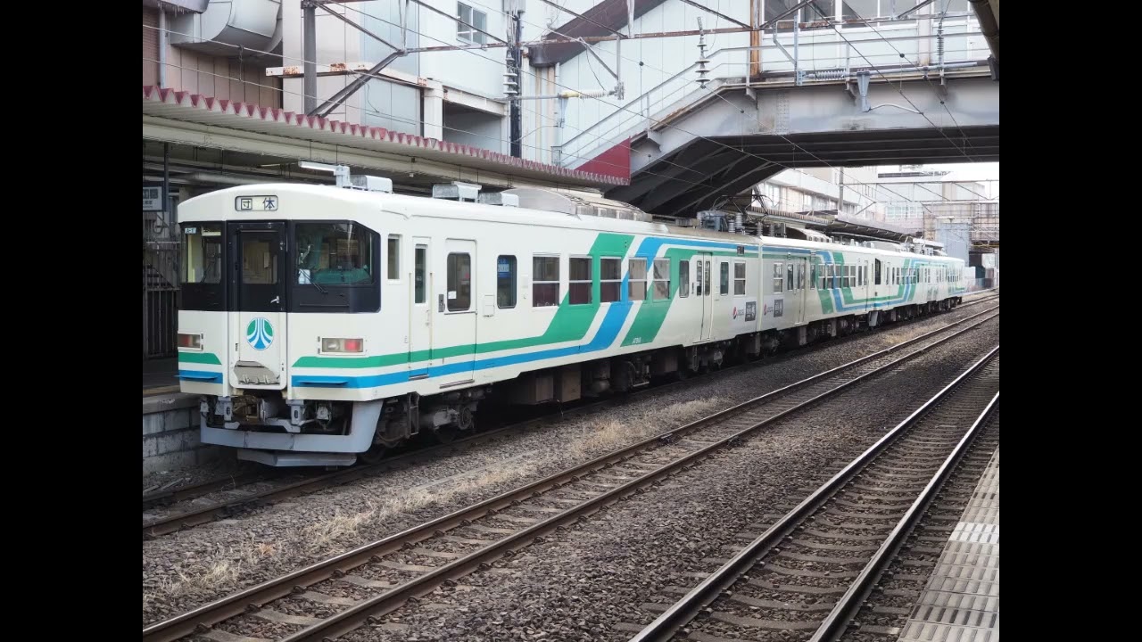 阿武隈急行8100形団体臨時列車　東北本線福島から郡山まで制御付随車走行音
