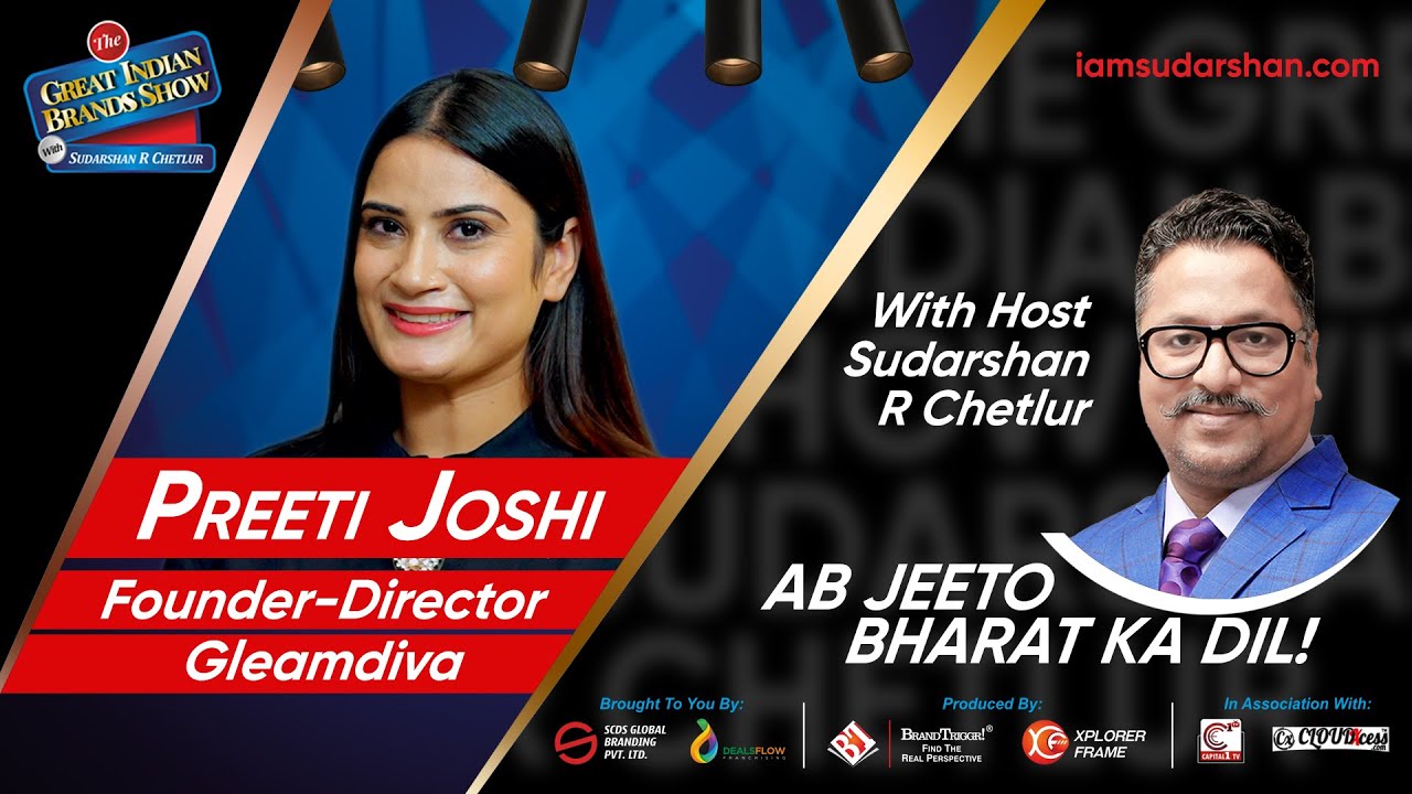 PREETI VASHISHTH JOSHI | PROMO | TGIBS WITH SUDARSHAN R CHETLUR