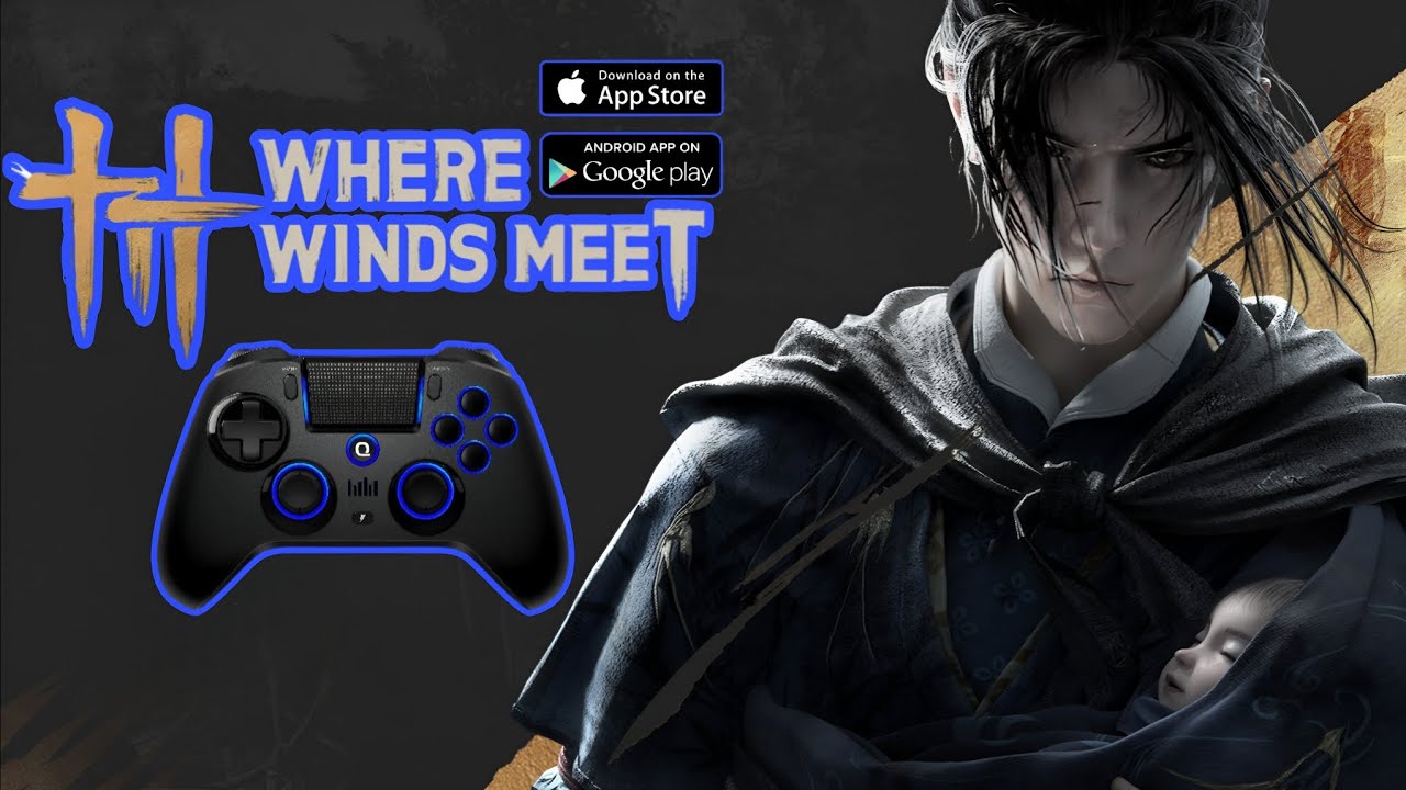 Where Winds Meet #sparkn5 Mobile Controller Gameplay Walkthrough (iOS, Android)