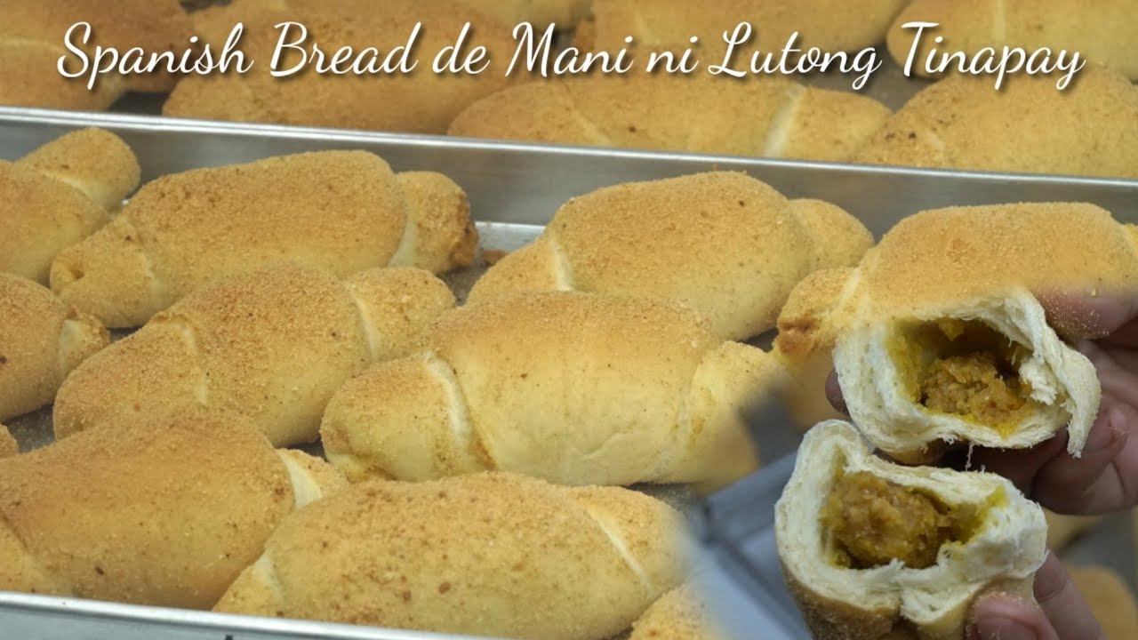 SPANISH BREAD DE MANI NI LUTONG TINAPAY