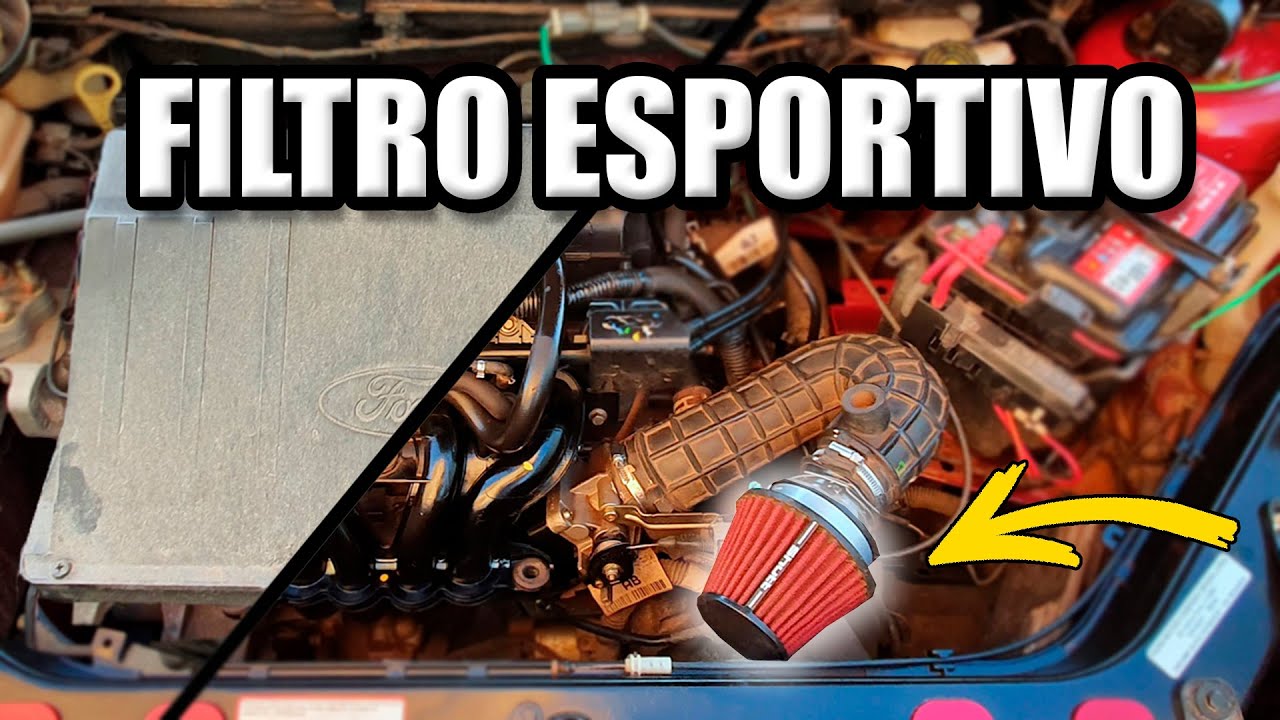 INSTALANDO FILTRO DE AR ESPORTIVO NO FIESTA! - #fiestera_st