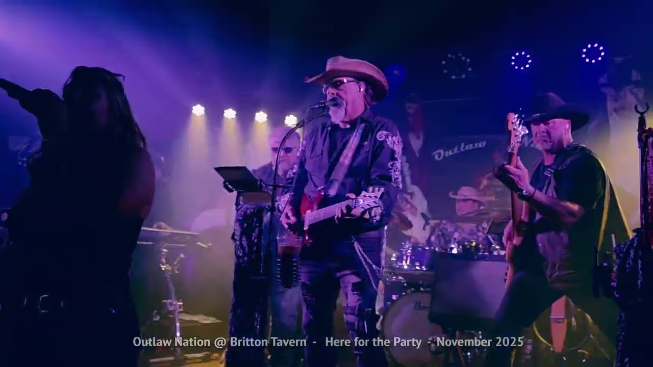 OUTLAW NATION    COVER: HERE FOR THE PARTY.   NOV2025