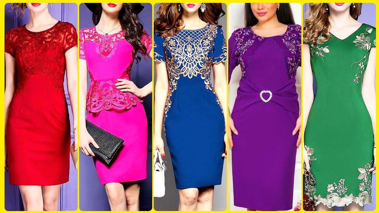 Very Pretty And Stylish Women's Embellished Mother of The Bride Dresses 
