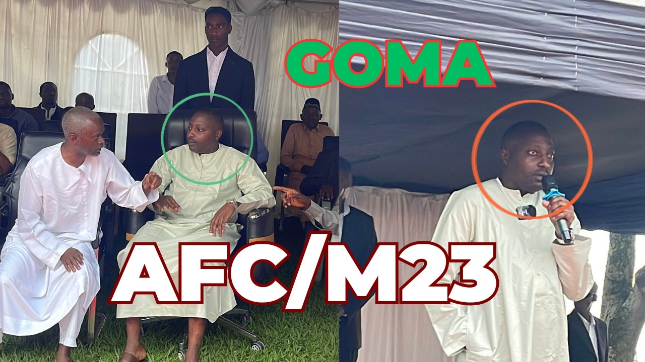 VIDEO GOMA ABAYOBOZI BAKURU BA AFC/M23  BAKOMEJE IGIFUNGO BIGISHA ABATURAGE KUBANA MUMAHORO