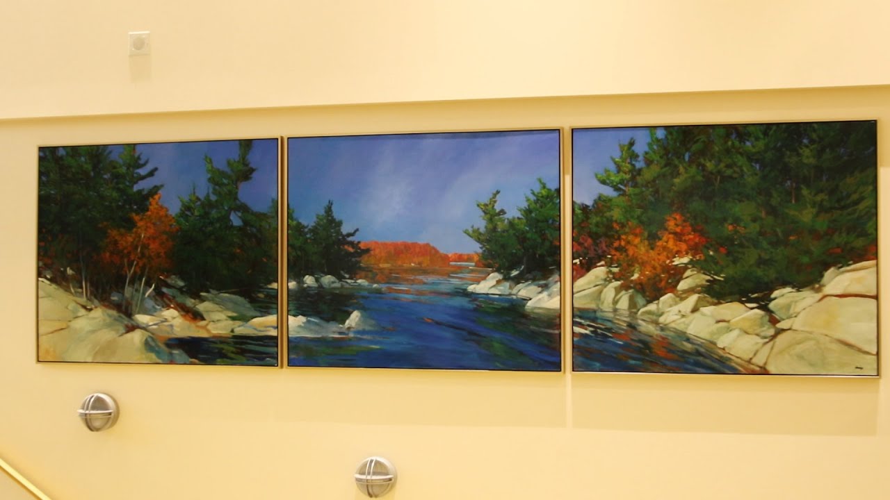 Artworks for Cancer donates art to Durham Regional Cancer Centre