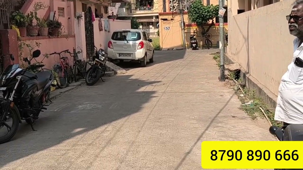 No=1393. Low cost North facing independent house for sale at Vijayawada Andhra Pradesh India.