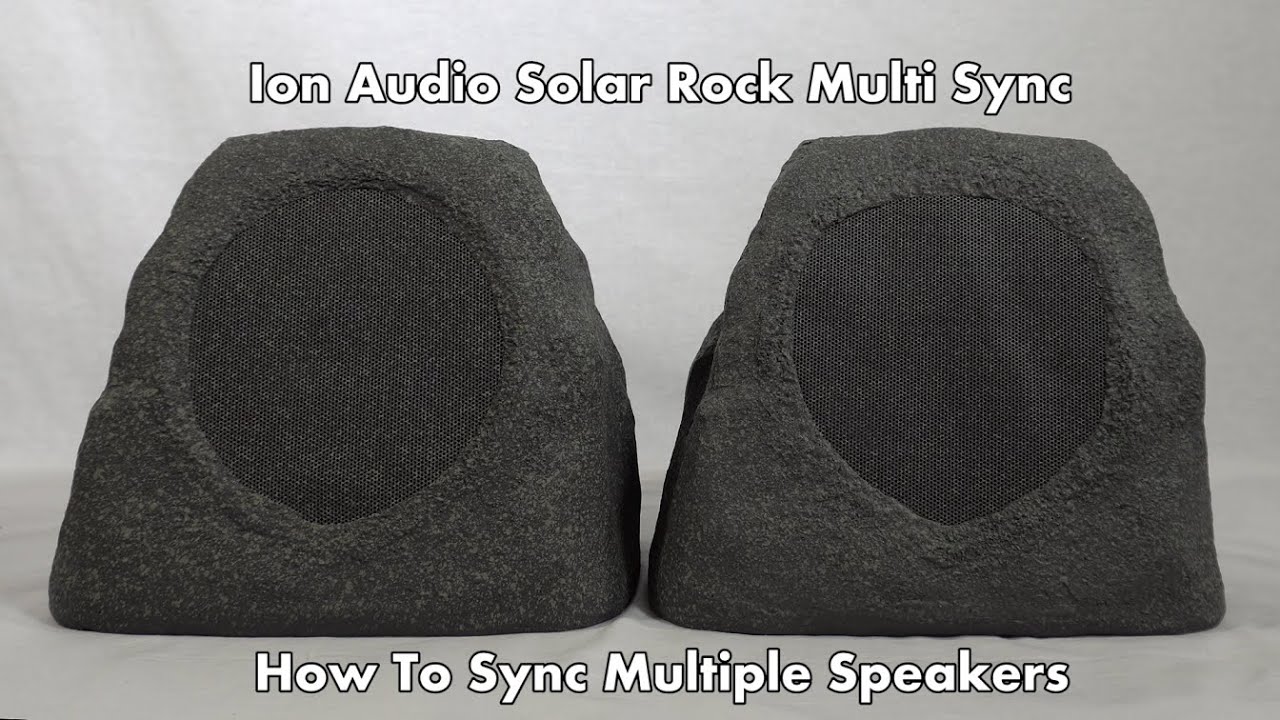 ION Audio Solar Rock Multi-Sync | Как подключить динамики Solar Rock Multi-Sync