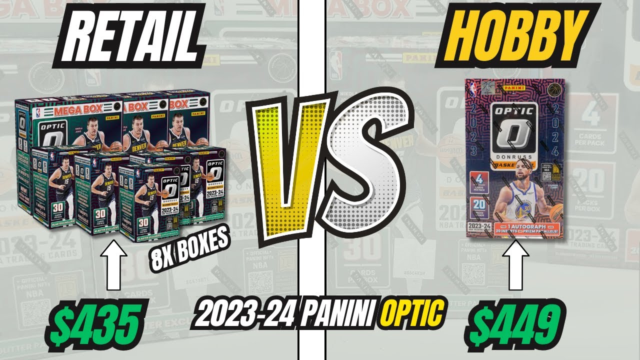 👽Это была бойня👽 2023-24 Panin Optic Basketball Hobby Box против 8 розничных коробок