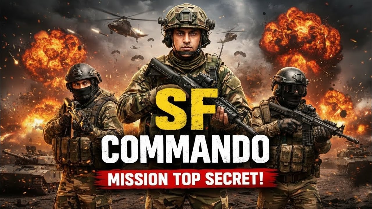 Indian SF Commando 🔥 Top Secret Mission | Dangerous Military Operation
