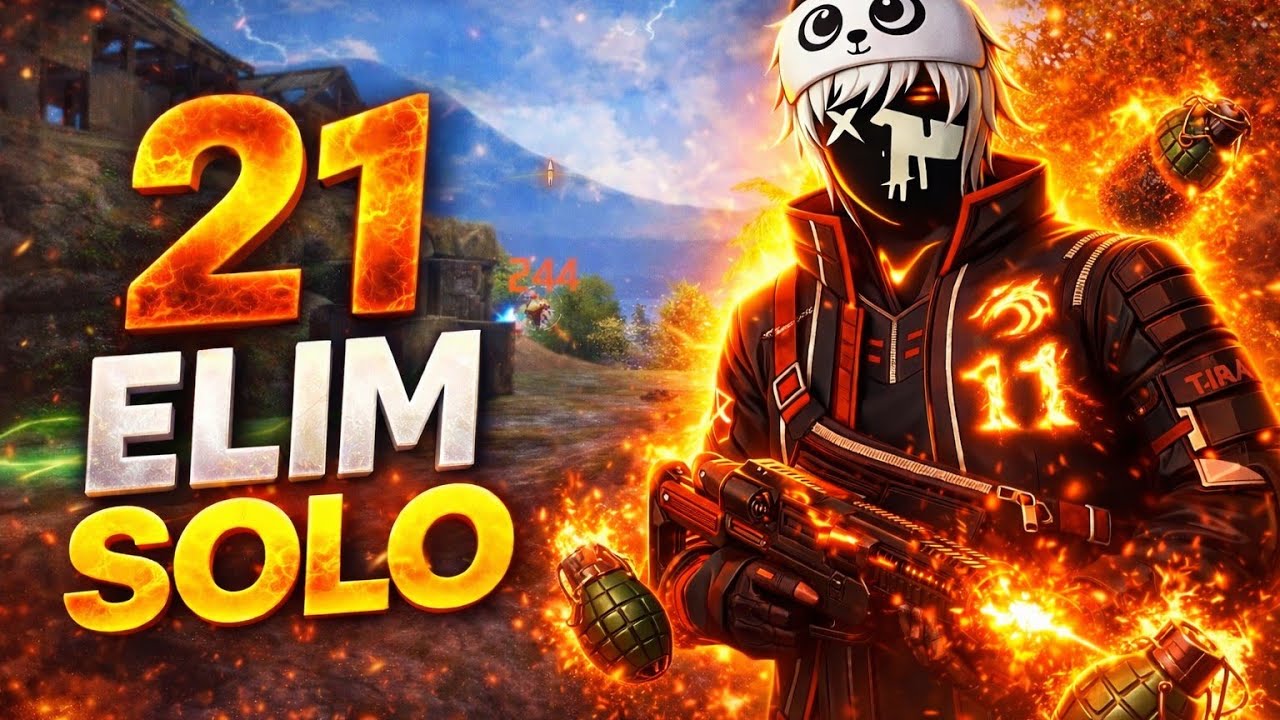 SOLO 21 ELIM 💥 | FFM HIGHLIGHTS #freefiremax