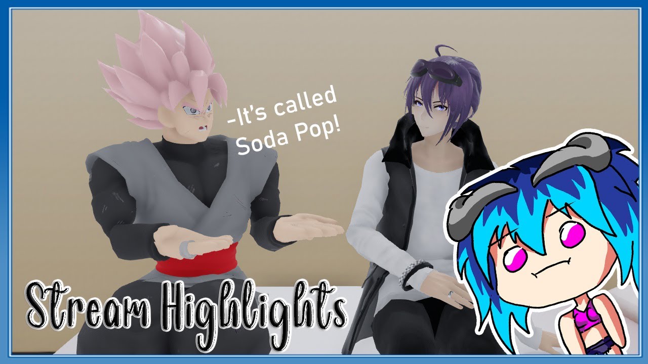 Stream Highlights #1 - Is It Soda or Soda Pop? [MMD]