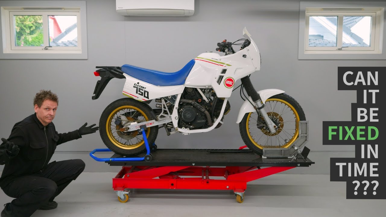 DIY Motorcycle Exhaust  - Fixing the Elefant - Episode #1