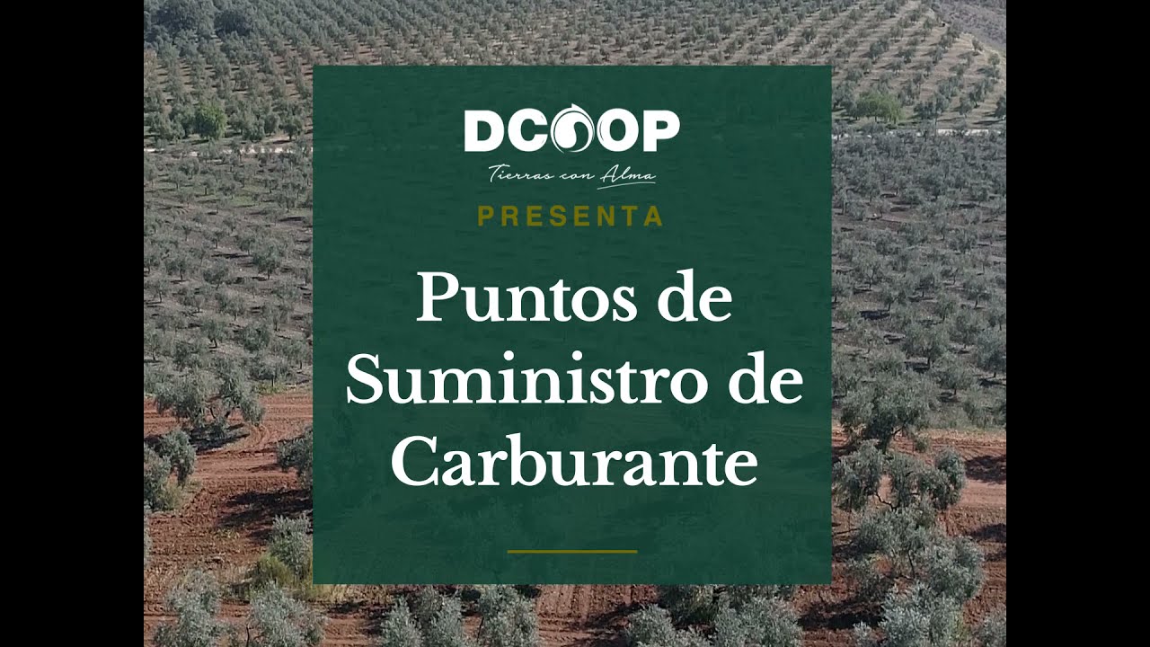 Puntos de suministro de carburantes en cooperativas Dcoop