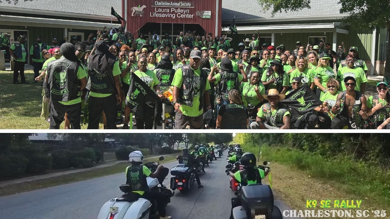 Family Reunion on 2 Wheels | SE Rally 2025 Giving Back & Showing Out! #K9TOO #K9MC #K9SC