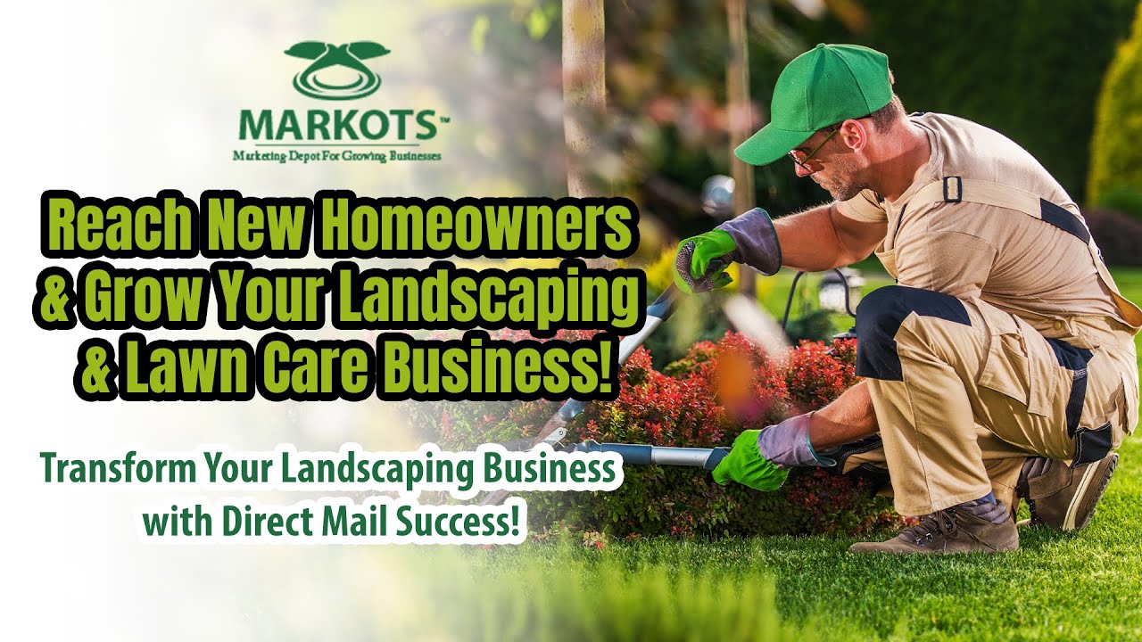 How To Grow Your Landscaping Business With Postcard Marketing | Business Marketing