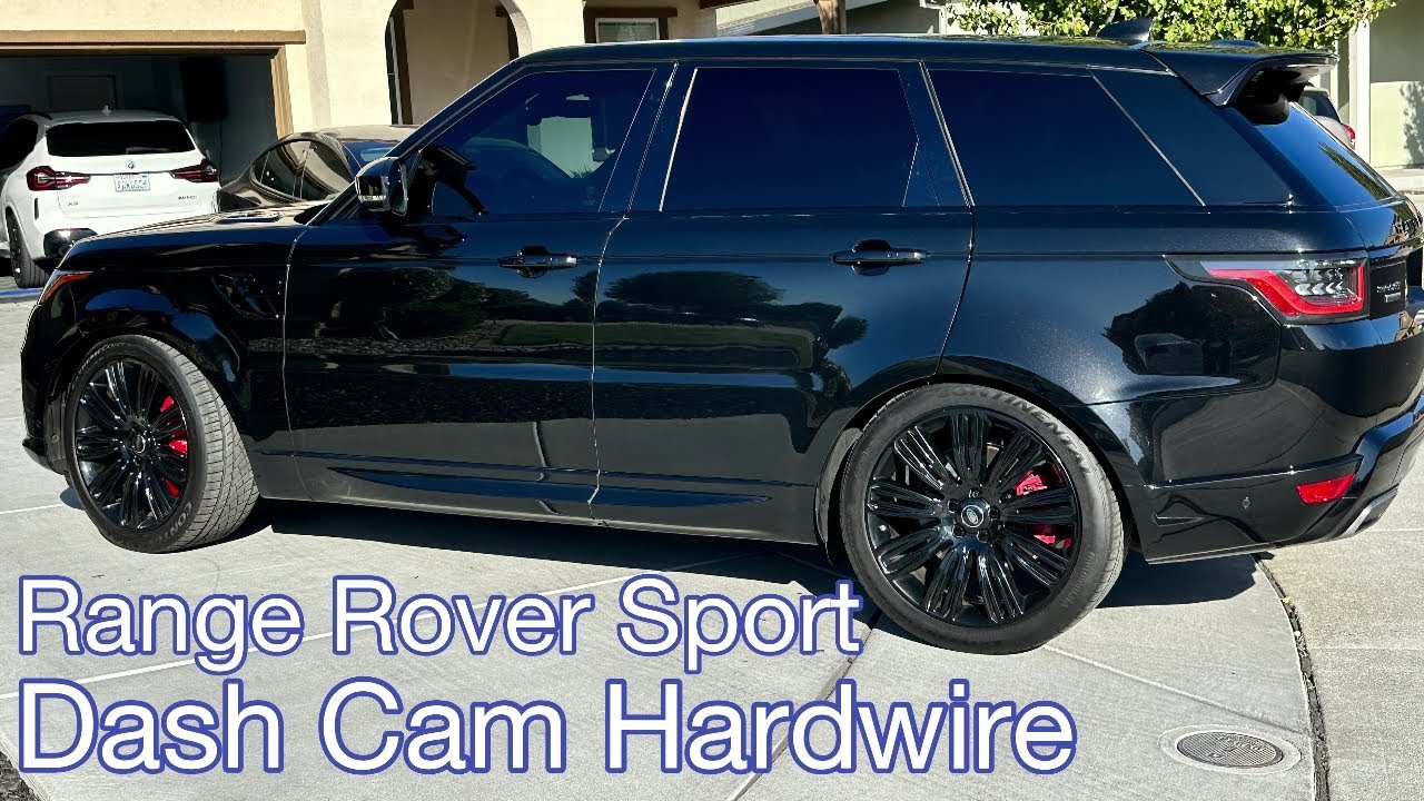 Range Rover Sport L494- Upgrade Your Ride: Installing Blackvue Dash Cam Tutorial