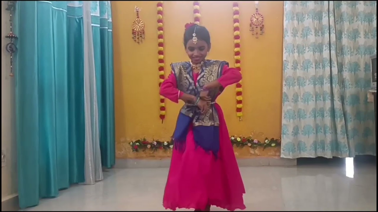 J-6058 | ANVI GUPTA | Kathak (Below 12 years) #jhankriti2023