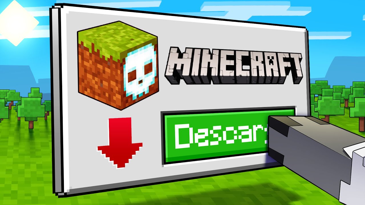 Me Paso Minecraft Pero con un VIRUS informático!!!