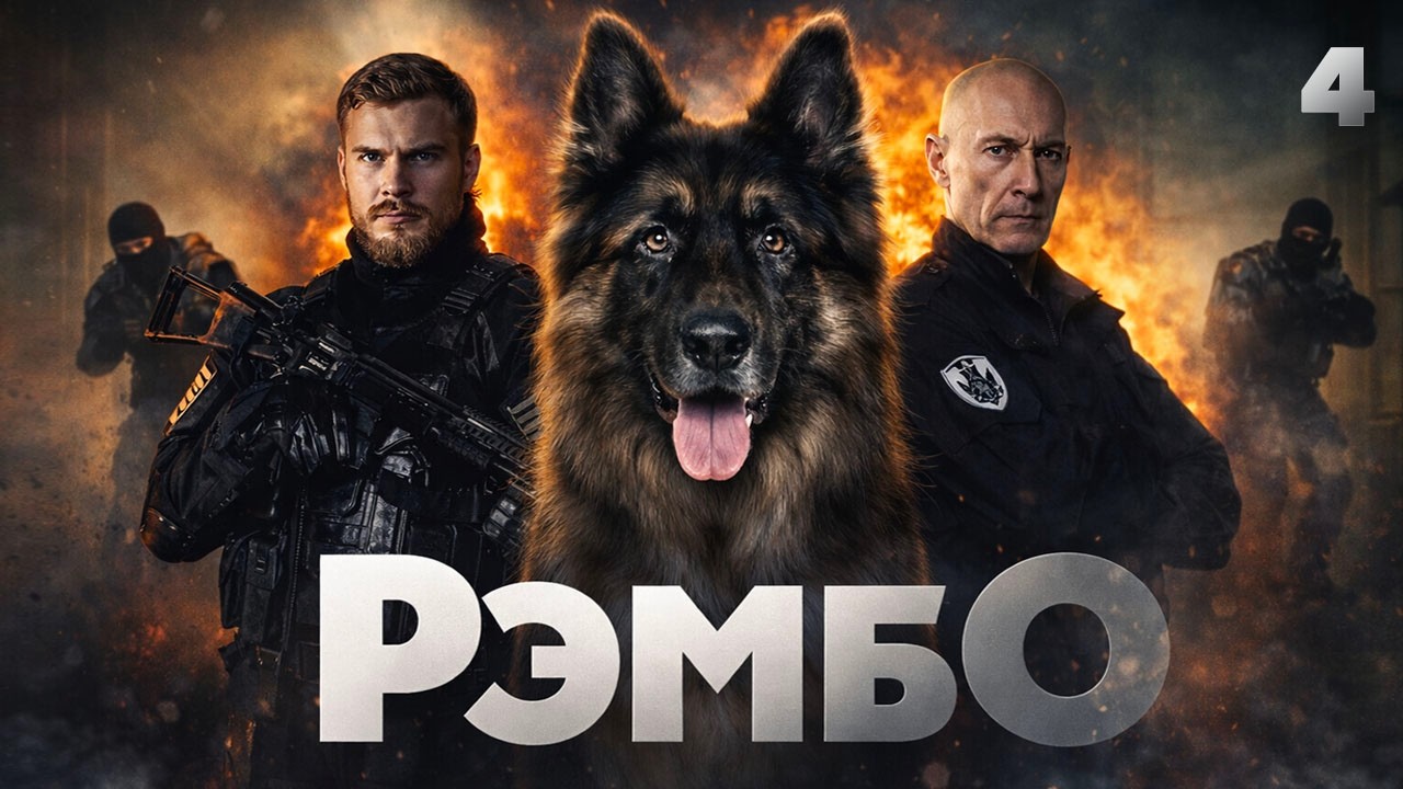 🐕‍🦺 СЕРИАЛ РЭМБО. СОБАЧИЙ СПЕЦНАЗ. СЕРИЯ 4