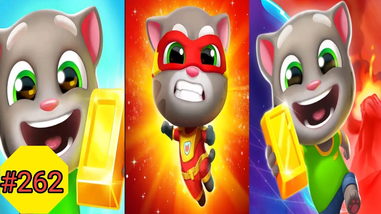 Tom Gold Run 🆚 Tom Hero Dash 🆚 Tom Time Rush #262 