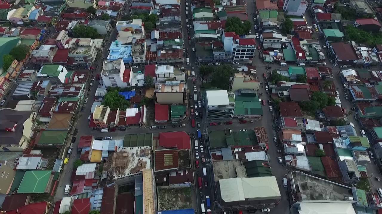 Lucena City, Quezon (BRGY 11) Downtown | Aerial Reel