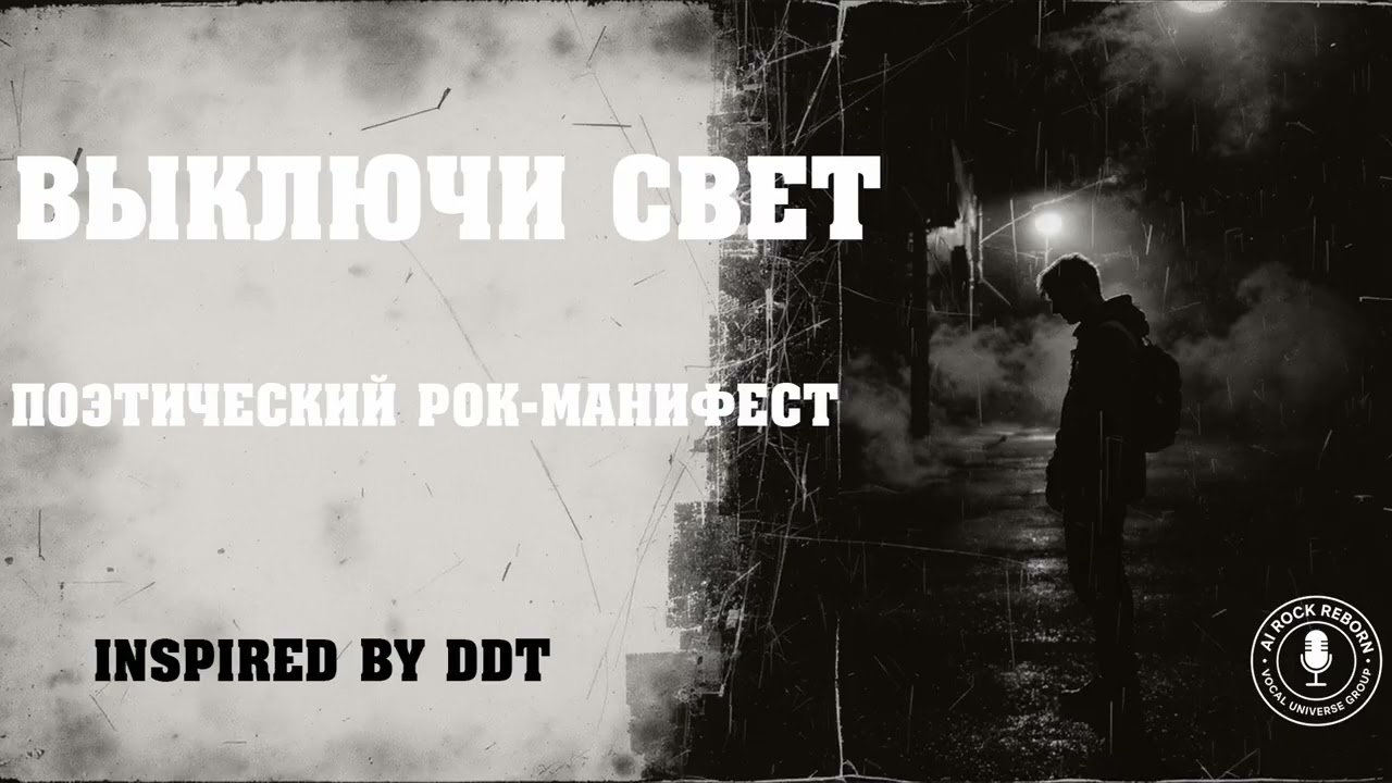 ВЫКЛЮЧИ СВЕТ — Поэтический рок-манифест | Inspired by DDT