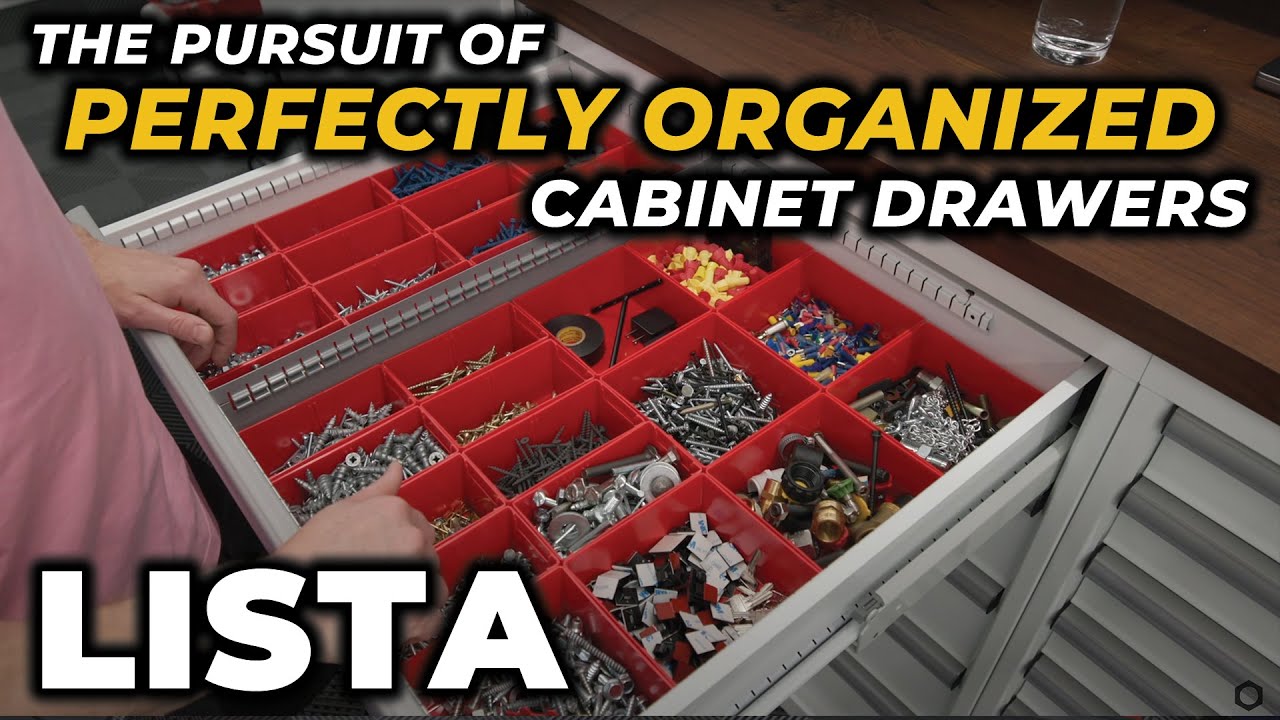The Pursuit of a Higher Level of Garage Organization - Lista Drawers