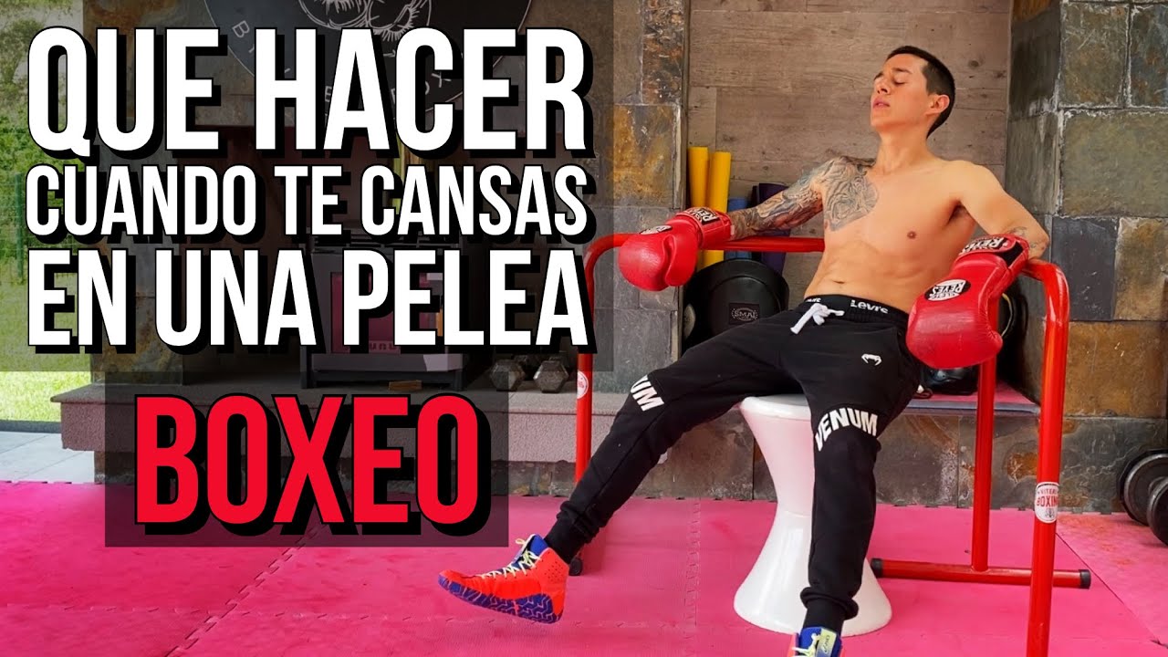 Que hacer cuando te Cansas en una Pelea de Boxeo