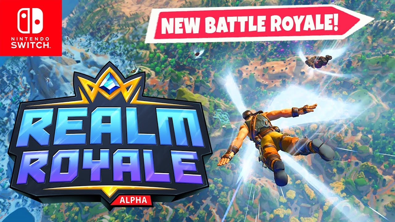 LET'S PLAY REALM ROYALE LIVE! Jump Into an All New Battle Royale Game on Nintendo Switch!