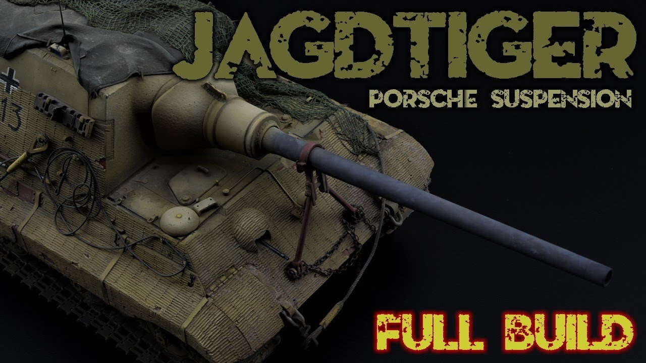 JAGDTIGER - full build, step by step, Blitz by Takom 8003, Jägermeister
