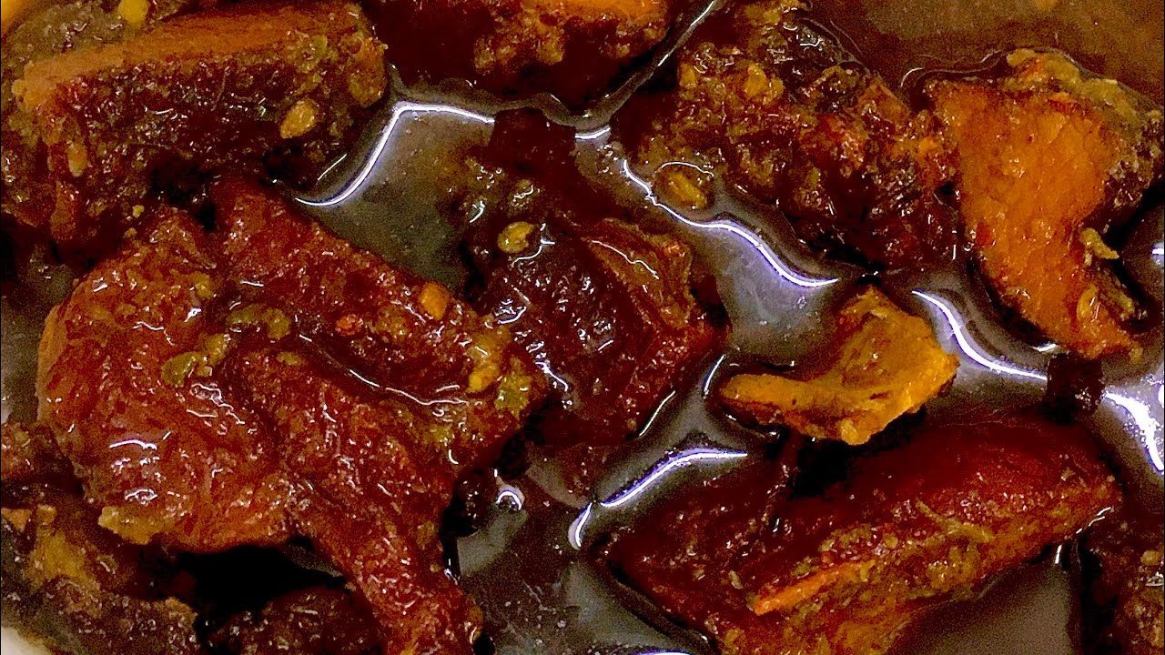 Dry buffalo 🐃 meat curry | recipe of dry buffalo 🐃 meat