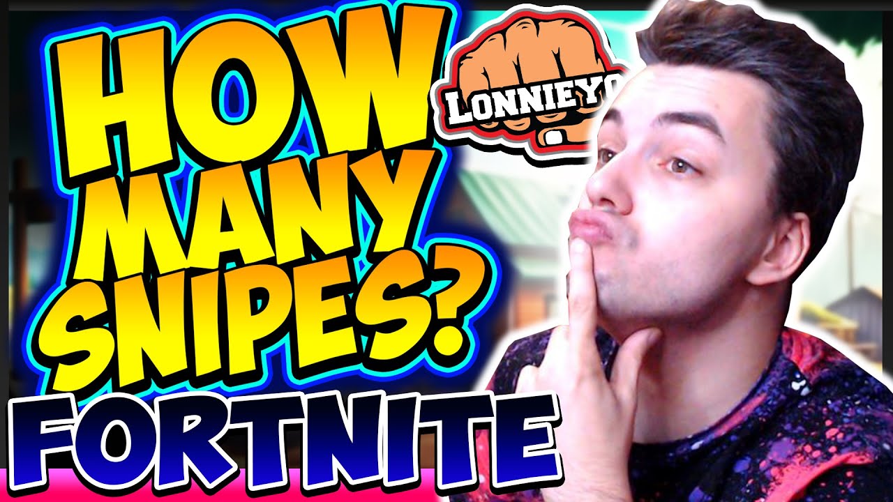 Fortnite - HOW MANY Snipes Can I hit in 1 Match? - 20 BOMB | High Elimination Gameplay