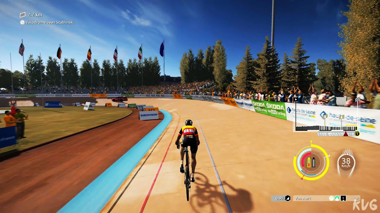 Tour de France 2022 - Paris-Roubaix - Gameplay (PC UHD) [4K60FPS]