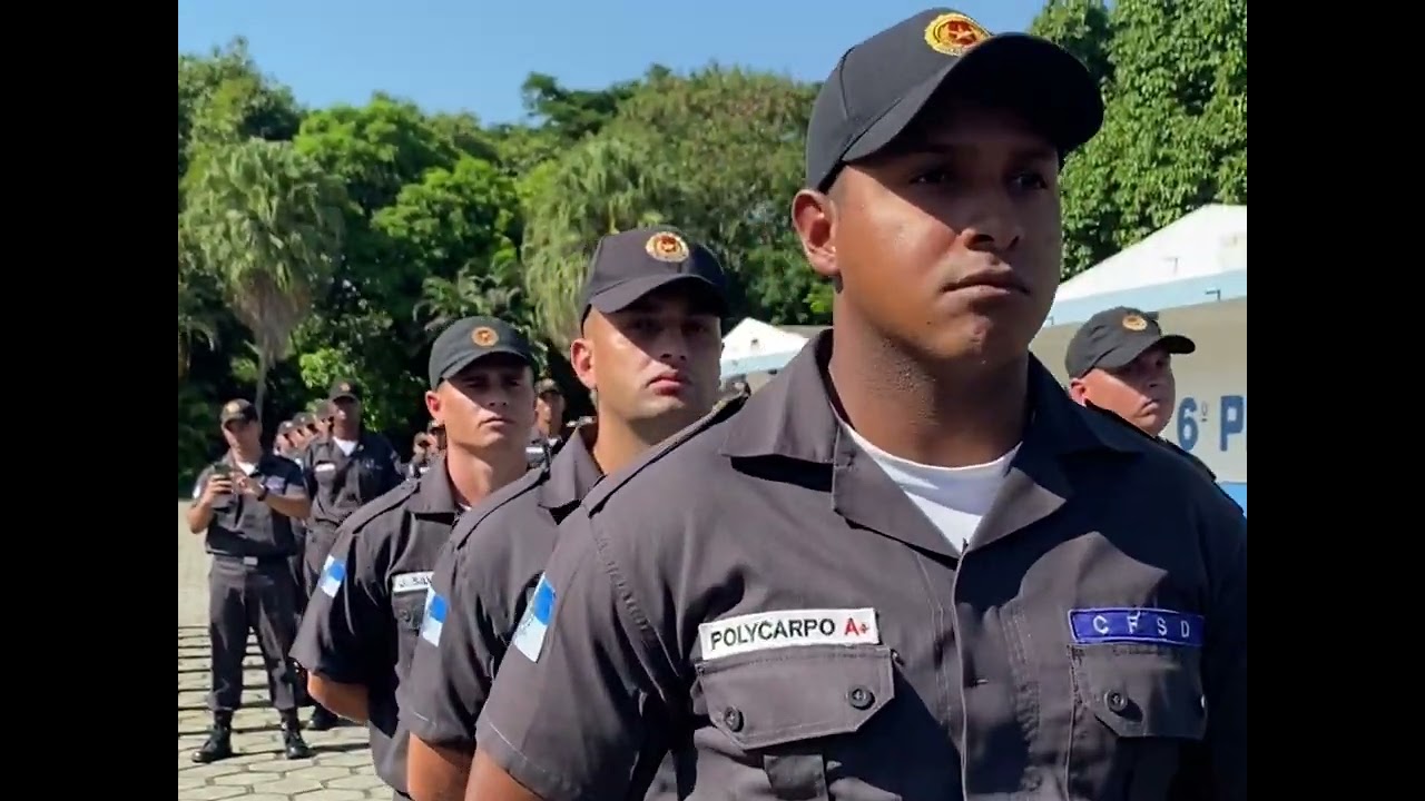 QUE TAL ESSE VIDEO DA PRIMEIRA CIA DO CFAP PMERJ - FUTUROS SOLDADOS DA POLICIA MILITAR DO RJ