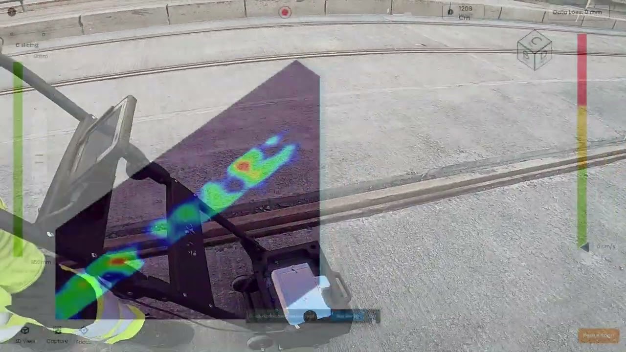Elop Insight ultrasound concrete scanner for large surface applications