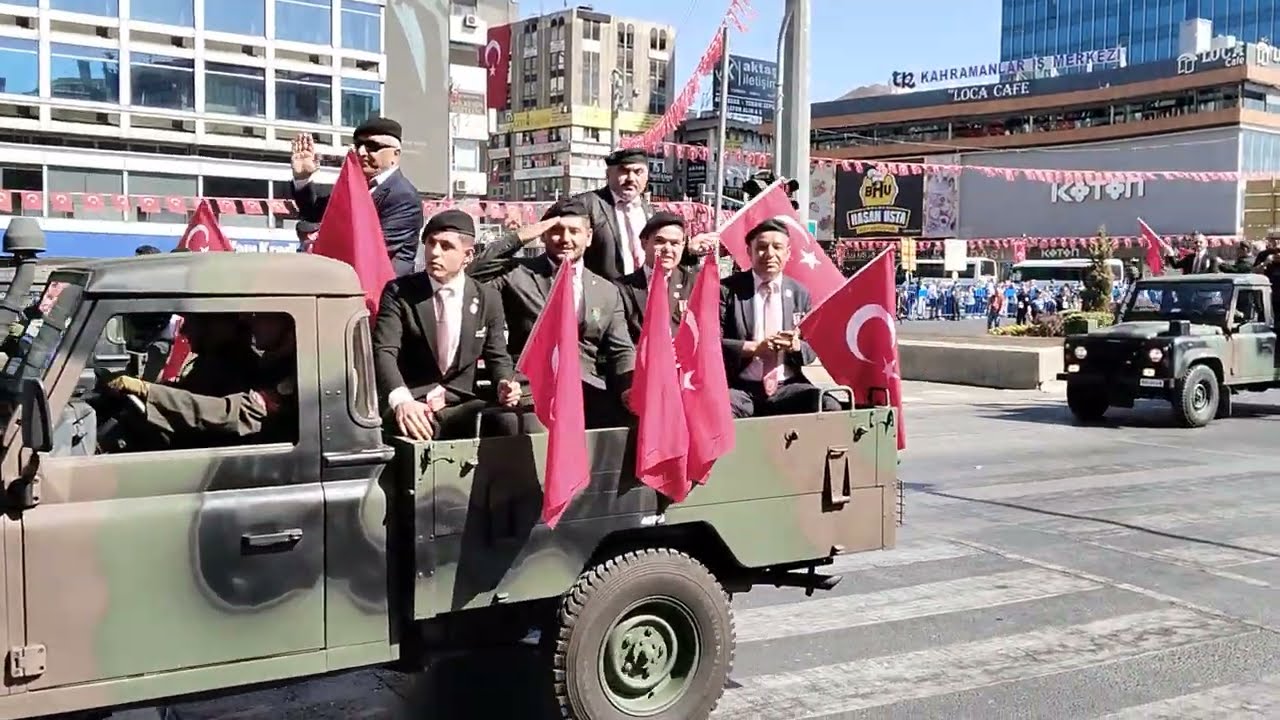 30 AĞUSTOS 2025 Zafer Bayramı Kızılay Ankara Kahraman Türk Askeri ve Türk Polisi